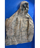 PARKA GORE-TEX ALL PURPOSE ENVIRONMENTAL CAMOUFLAGE APECS USAF ABU LARGE - £38.13 GBP