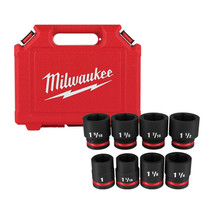 Milwaukee 49-66-7017 3/4&quot; Drive SAE Standard 6 Point Impact Socket Set -... - £138.43 GBP