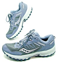 Saucony Run Anywhere XT-900 Versafoam Shoes Athletic Hiking Everyday Gray Pink 9 - £22.34 GBP