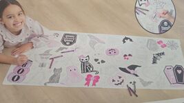 Lot of 2 Creatology Trick-or-Treat Color-in Poster With Stickers, Ages 4+ - $15.83