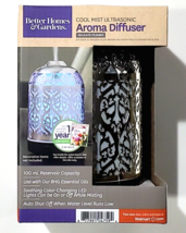 Better Homes &amp; Gardens Cool Mist Ultrasonic Aroma Diffuser Delicate Filigree - £27.17 GBP