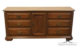 DAVIS CABINET Co. Solid Walnut Rustic Country French 69&quot; Triple Door Dre... - £957.01 GBP