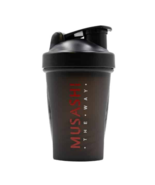 Musashi Mini Shaker Bottle 400mL – Black - $69.99
