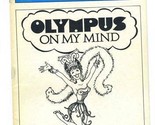 Playbill Olympus On My Mind 1986 Martin Vidnovic Peggy Hewett Lewis Stadlen - $13.86