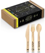 Star Wars Party Supplies &quot;May The Forks Be w You&quot; Disposable Wooden 45 P... - €17,34 EUR