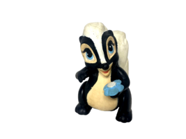 Disney Flower The Skunk from Bambi Plastic Figurine 2 1/2 inches Tall - £8.65 GBP