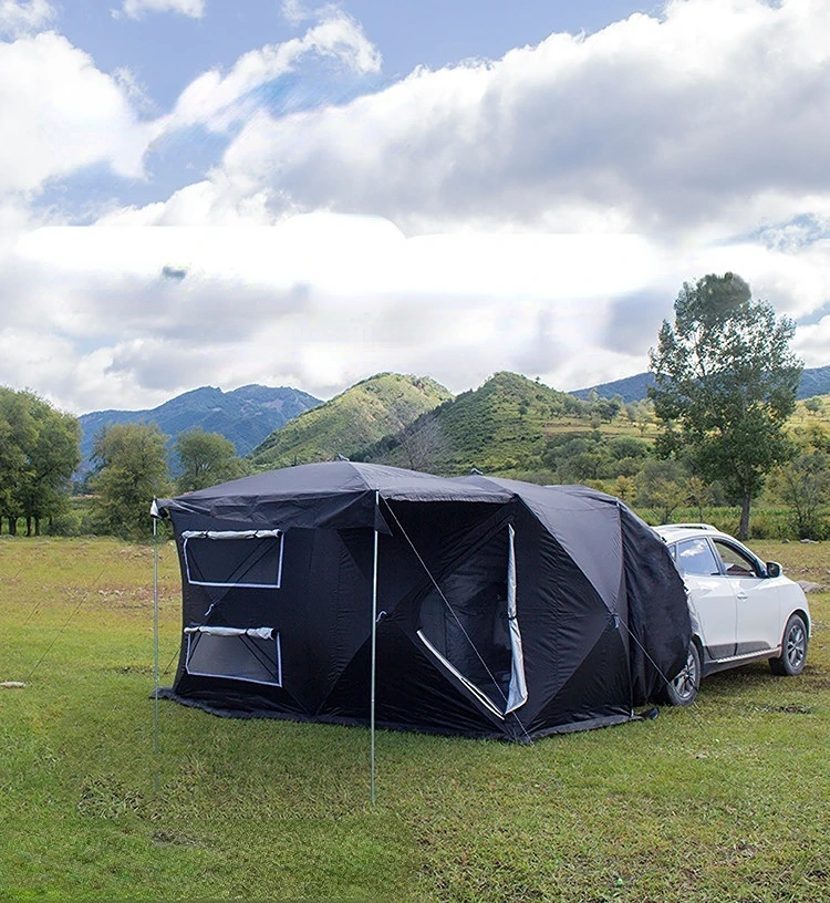  8 person automatic pop up car rear extention tent self driving outdoor camping shelter thumb200