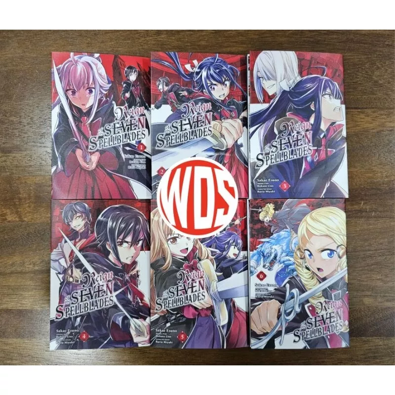 New Comic Reign Of Seven Spellblades Manga English version Vol 1-6 By Bo... - €128,62 EUR