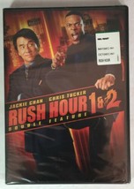 Rush Hour 1 &amp; 2 - 2-Pack (DVD, 2008) Jackie Chan, Chris Tucker New &amp; Sealed - £2.77 GBP