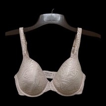 34D 75298 Nude Vanity Fair Body Shine Full Coverage Underwire Bra Free SHIP - $16.44