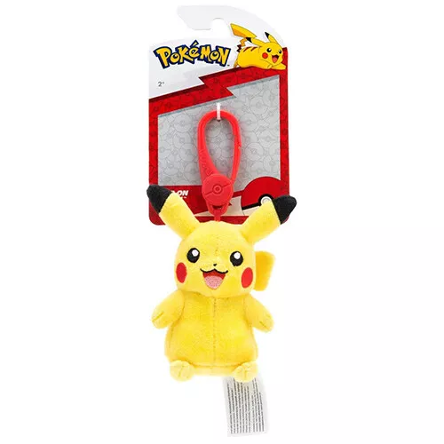 Jazwares Pokemon ClipOn Plush PIKACHU (4 inch) New Stuffed Toy - $43.34