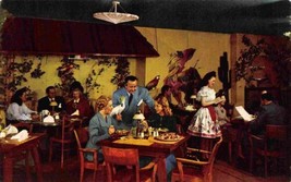 Papagayo Room Restaurant Fairmont Hotel San Francisco California chrome postcard - £5.05 GBP