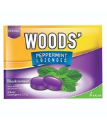 Woods Peppermint Lozenges Strong - Blackcurrant, 10 Sachets (@ 6 Lozenges) - $75.09 CAD