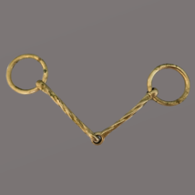 English Bradoon Bit Never Rust Twisted Mouth 5&quot; - $499.31 MXN