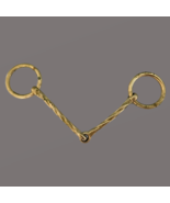 English Bradoon Bit Never Rust Twisted Mouth 5&quot; - $35.30 CAD