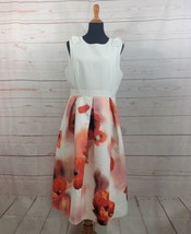 Ted Baker Micla Playful Poppy Bow Skirt A-Line Dress Size 5 NWT - £139.39 GBP