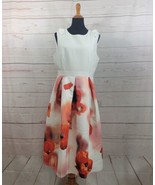 Ted Baker Micla Playful Poppy Bow Skirt A-Line Dress Size 5 NWT - $242.37 CAD