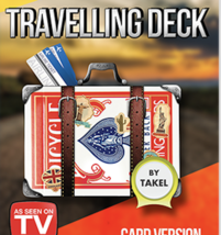 Travelling Deck Card Version Red (Gimmick and Online Instructions) by Takel  - £14.85 GBP