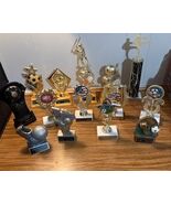 Lot of 14 Trophy Trophies Statues - Soccer Karate Baseball - $25.00