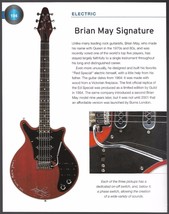 2001 Brian May Signature Red Special &amp; Martin Backpacker guitar history ... - £3.32 GBP
