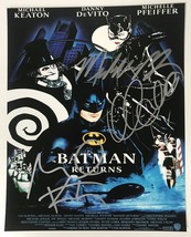 Batman Returns Cast Signed Autographed Glossy 8x10 Photo - $299.99