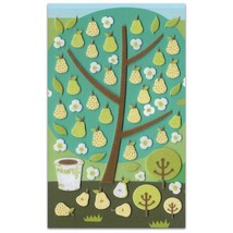 CUTE PEAR TREE FELT STICKERS Fruit Sheet Raised Fuzzy Craft Scrapbook St... - £3.18 GBP