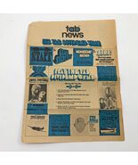 TAB NEWS Teen Age Book Club Advertising Brochure Vintage January 1970 - $127.10 MXN