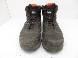Helly Hansen Men&#39;s Comp. Toe Comp. Plate Helly Tech HHS211005 Leather Boots 9.5M - £22.69 GBP