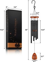 Wind Chimes Memorial Gift Sympathy Gift in Memory of Loved Ones 32&quot;  NEW - £28.96 GBP