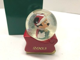 JC PENNEY 2003 Mini Disney Mickey Mouse Snow Globe Snowglobe - £11.59 GBP