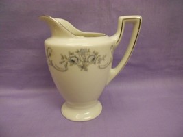 Johann Haviland Rhineland Creamer Made In Bavaria Germany Platinum Trimmed - £11.66 GBP