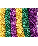 300 Asst Colors Mardi Gras Beads Necklaces Party Favors Motorcycle Rally... - $1,356.12 MXN