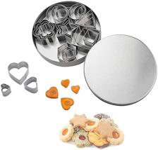 24pcs Cookie Cutters Set Stainless Steel Cookie Baking Molds - £15.14 GBP