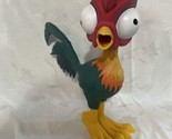 Disney Moana Pet Chicken Hei Hei Rooster Squeeze Squeak Sound 12&quot; Figure... - £11.64 GBP