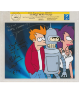CGC SS Futurama SIGNED X3 Photo Print ~ Billy West John DiMaggio AND Kat... - €507,51 EUR