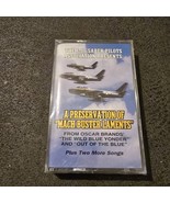 F-86 Saber Pilots Association Cassette Mach Buster Laments Sealed Mint Rare - $540.60 MXN