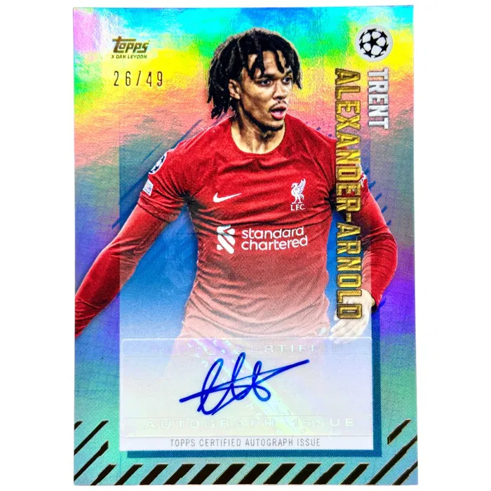 Trent Alexander-Arnold Topps Genuine Autograph Card - $2,855.92 MXN