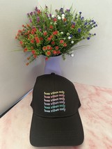 Boss Vibes Only Baseball Cap Brand New colorful dad hat embroidered logo - £14.93 GBP