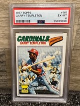 1977 Topps #161 Garry Templeton St. Louis Cardinals PSA 6 EX MT - $19.34