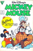 Walt Disney&#39;s Mickey Mouse &quot;Bellhop Detective&quot;  #251 Oct 1989 Comic Gladstone - $7.50