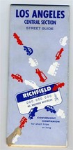 Richfield Oil Co Street Map Guide Los Angeles Central Section California... - £9.27 GBP