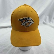 Reebok Mens Emb Logo Baseball Cap Yellow Hockey Nashville Predators One ... - $16.83
