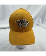 Reebok Mens Emb Logo Baseball Cap Yellow Hockey Nashville Predators One ... - £13.23 GBP