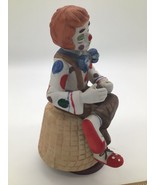 Vintage Porcelain Clown Music Box &quot;Bring In The Clowns&quot; Made In Japan - $470.41 MXN