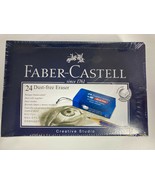 FABER CASTELL Dustfree eraser Blue * 24EA 187201 - £29.28 GBP