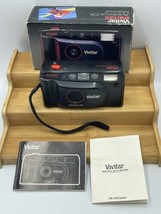 Vivitar PS:135 Auto Focus/Dx Motorized 35mm Camera w/ Flash In Box And Manual - £11.95 GBP