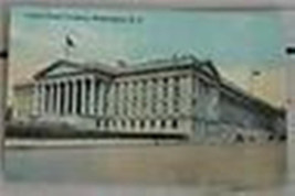 Vintage Pc Us Treasury, Washington D.C.. Good Cond - £2.36 GBP