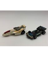 Pair Vintage Hot Wheels Malibu Grand Prix &amp; XT-3 Jet Car - $9.20