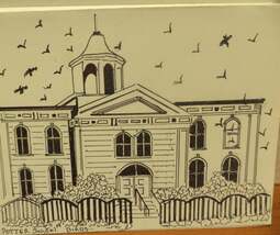Potter School Birds Movie Ink Rendering Card - €8,52 EUR