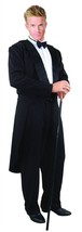 Black Tuxedo Adult Men&#39;s Tailcoat Cocktail Butler Suit Formalities Costu... - £52.67 GBP